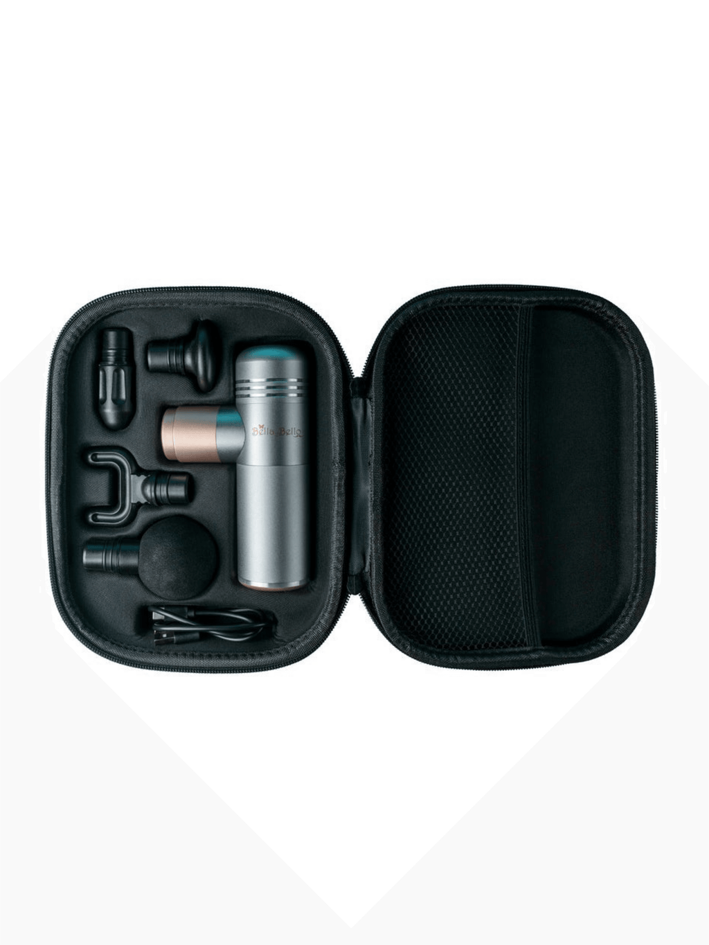 Bella2Bello G9 Mini Massage Gun (Silver)