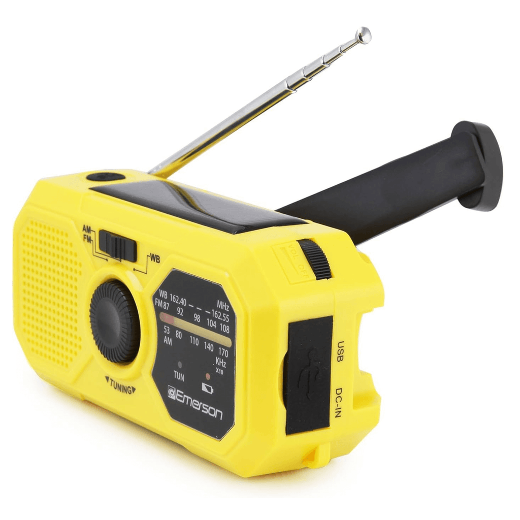 Emerson Emergency AM / FM Radio with Weather Band / Flashlight / Power Bank