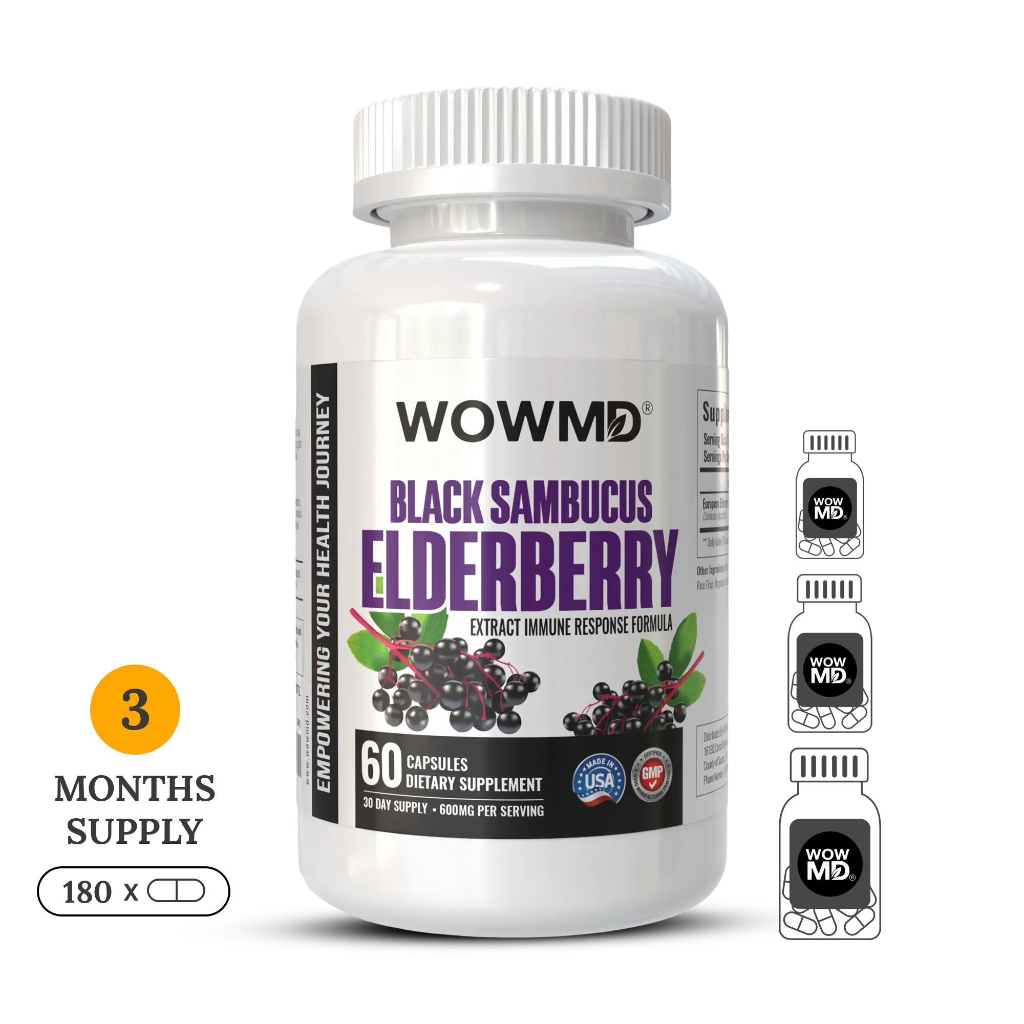 Black Sambucus Elderberry Extract