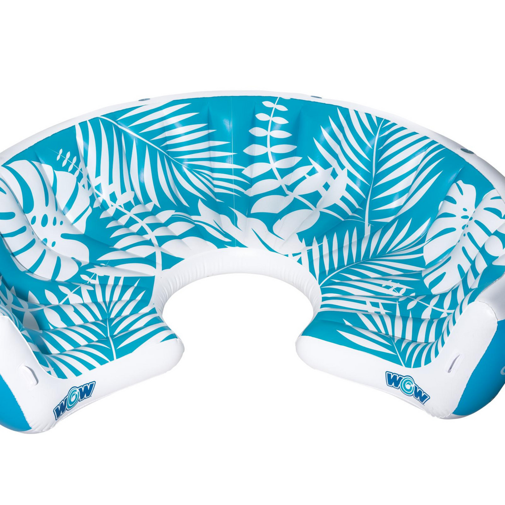 WOW Watersports Inflatable Lounging Resort Island for 6-8 People