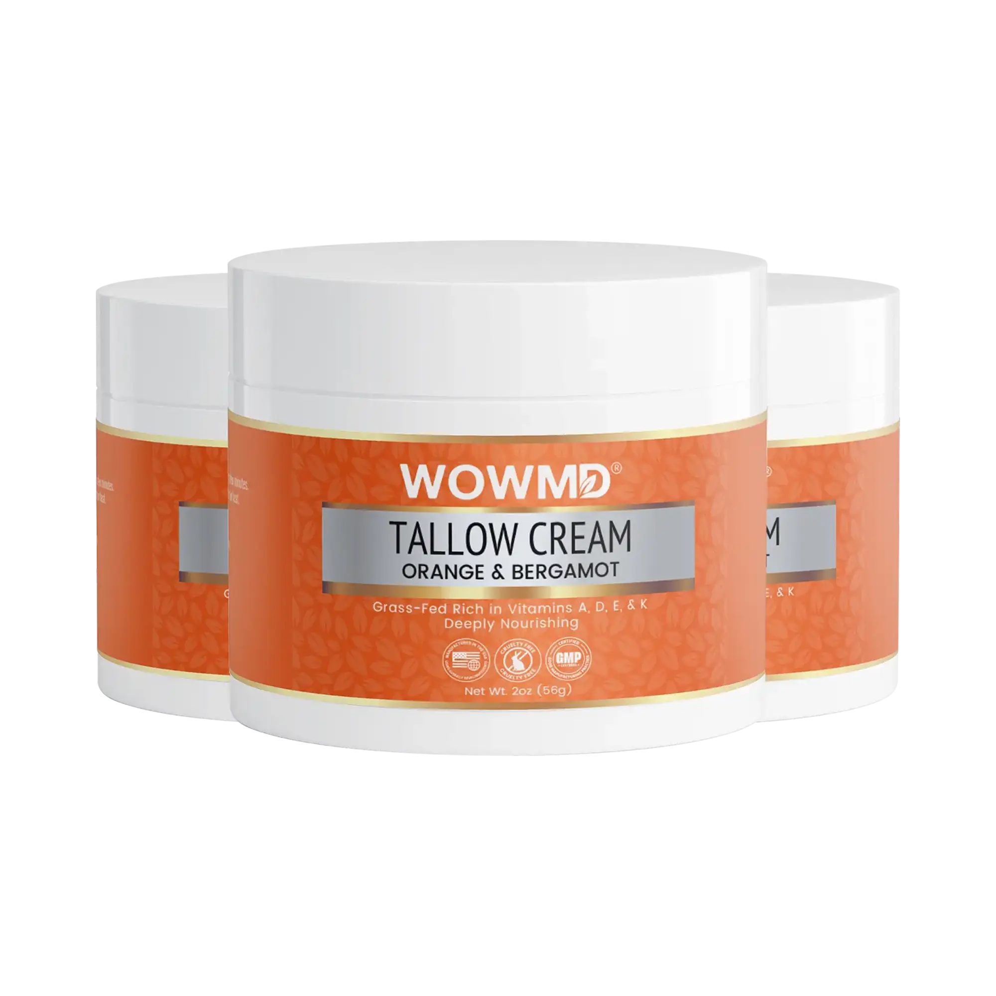 Tallow Cream Orange & Bergamot