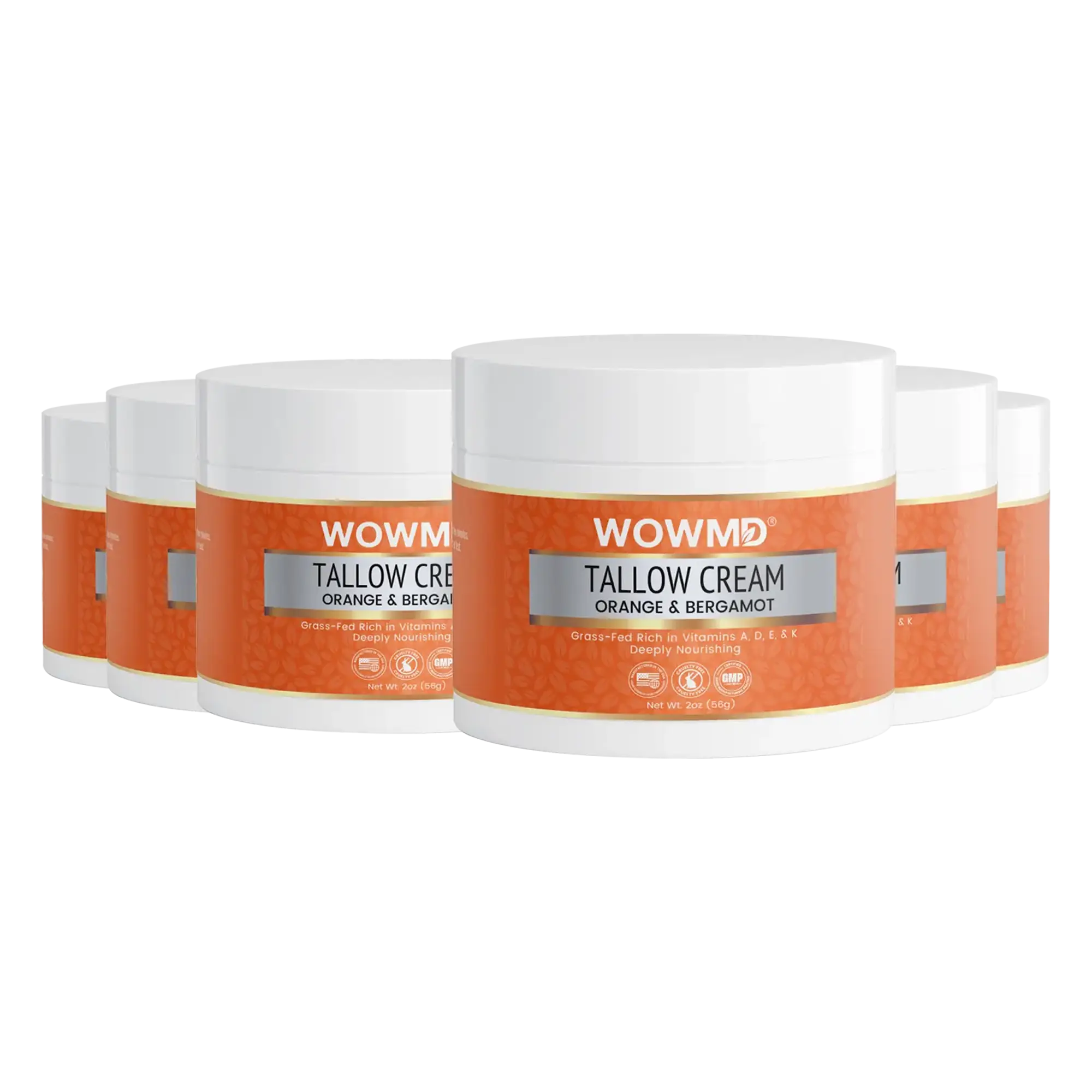 Tallow Cream Orange & Bergamot