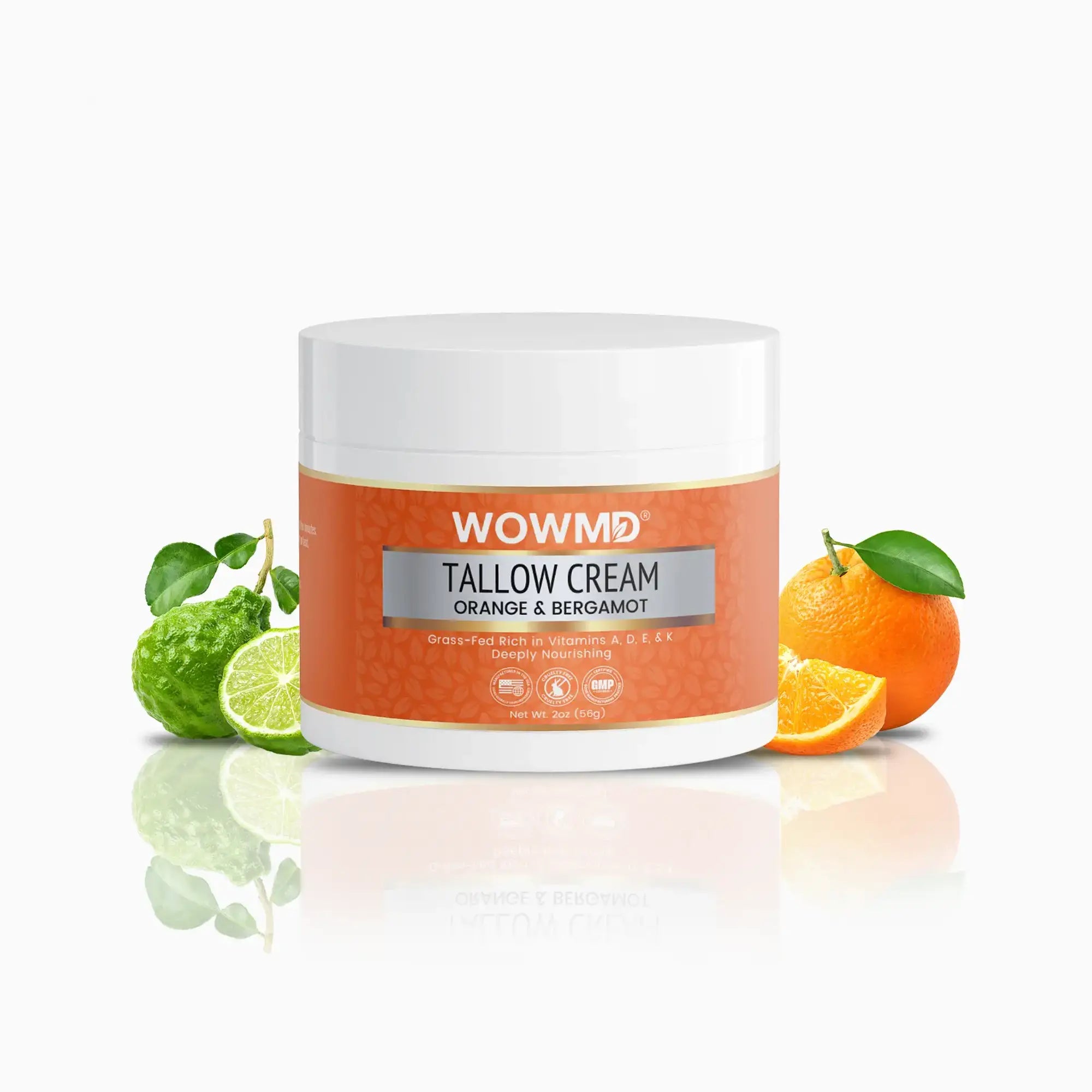 Tallow Cream Orange & Bergamot